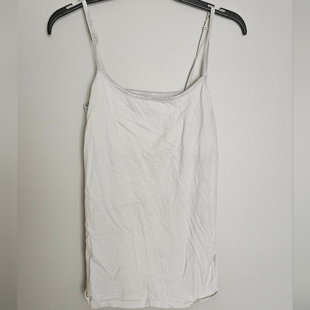 White Sleeveless Top